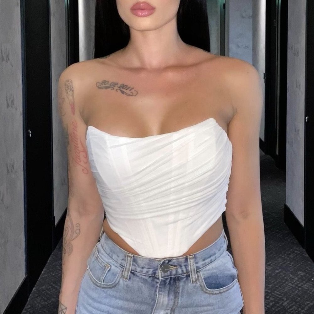 Mesh Bustier Corset